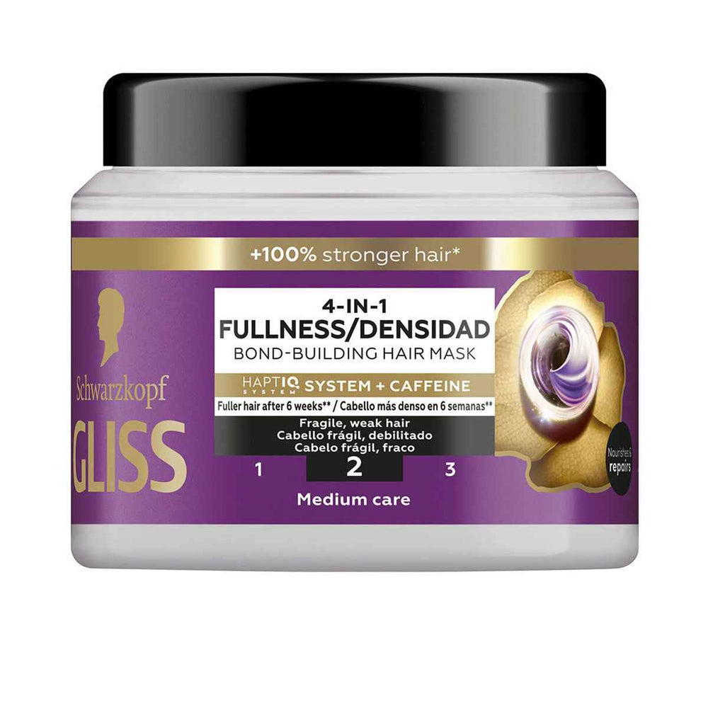 Schwarzkopf Gliss Full Hair Wonder Mascarilla Unisex, 400 ml