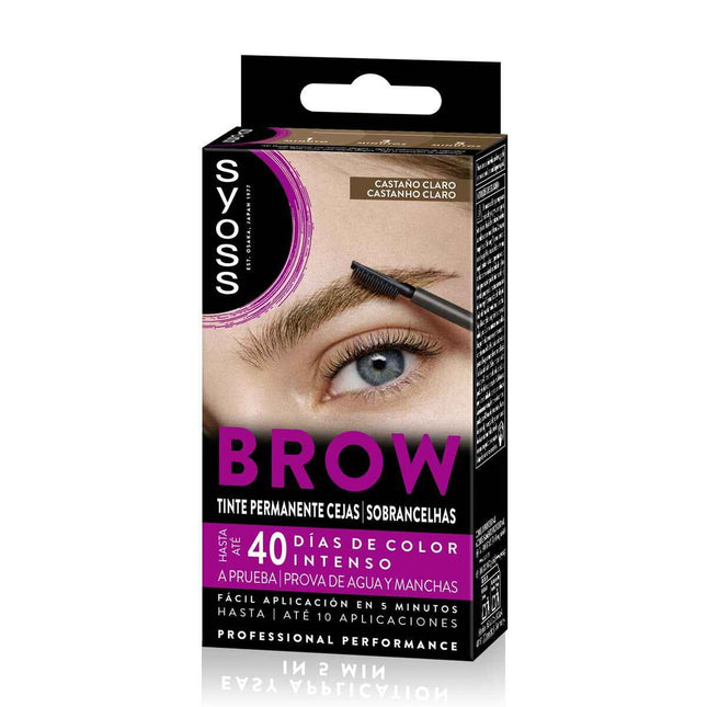 Schwarzkopf Brow Tint Permanente Cejas Castaño Claro 1 U Unisex
