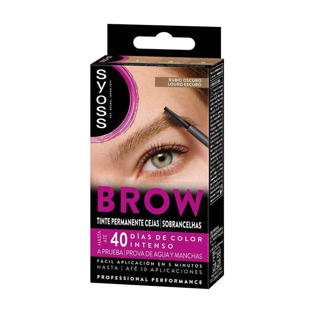 Syoss Brow Tint Permanente Cejas Rubio Oscuro 1 U Unisex