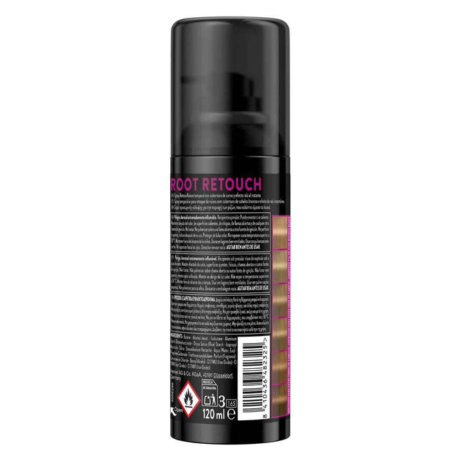 Syoss Root Retouch Retoca Raices – Spray Rubio Oscuro Unisex, 120 ml