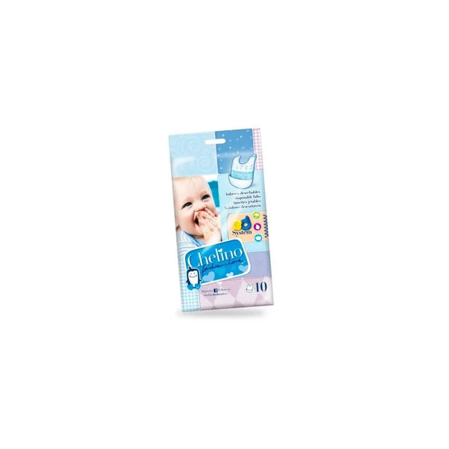 Chelino Disposable Bibs Fashion and Love, 10 Units
