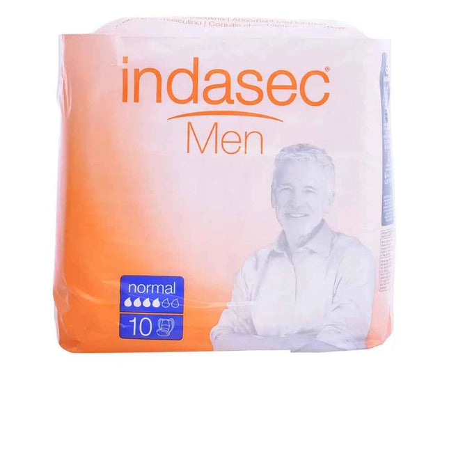 Indasec Male Absorbent Normal, 10 Units