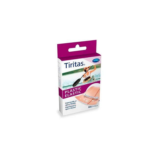 Hartmann Plastic Elastic Plasters 6x10cm, 10 Units