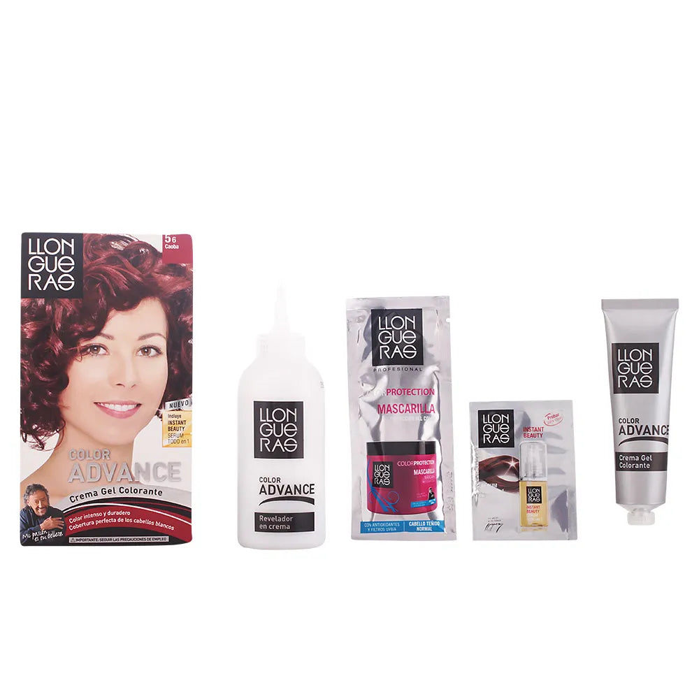 Llongueras Color Advance Hair Colour 5,6 Dark Red Unisex