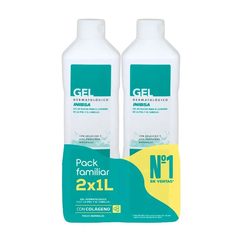 Inibsa Dermatological Unisex, 2x1000 ml