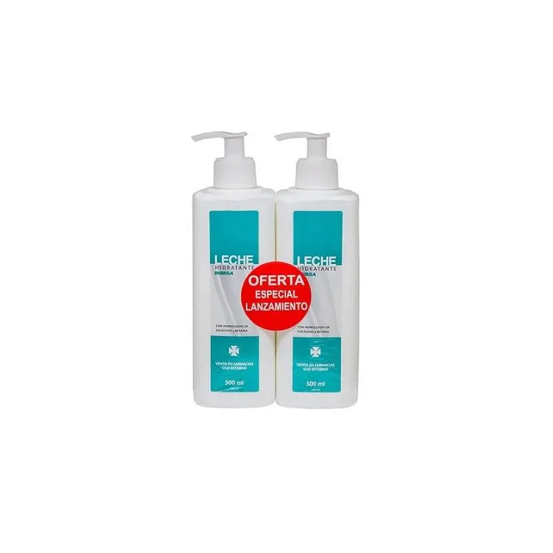Inibsa Moisturising Milk 500 ml Unisex, 500 ml