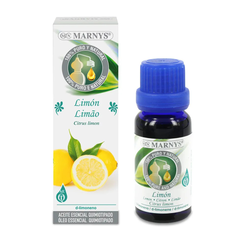Marnys Aceite Esencial Alimentario De Limon Estuche, 15 ml