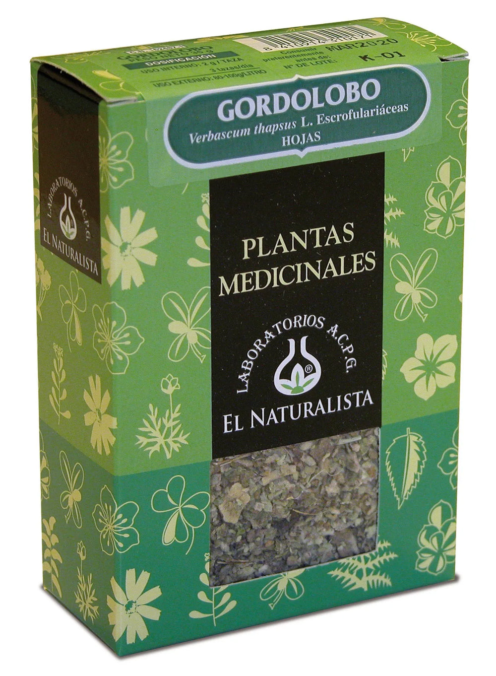 EL Natural Gordolobo 35 g Trociscos