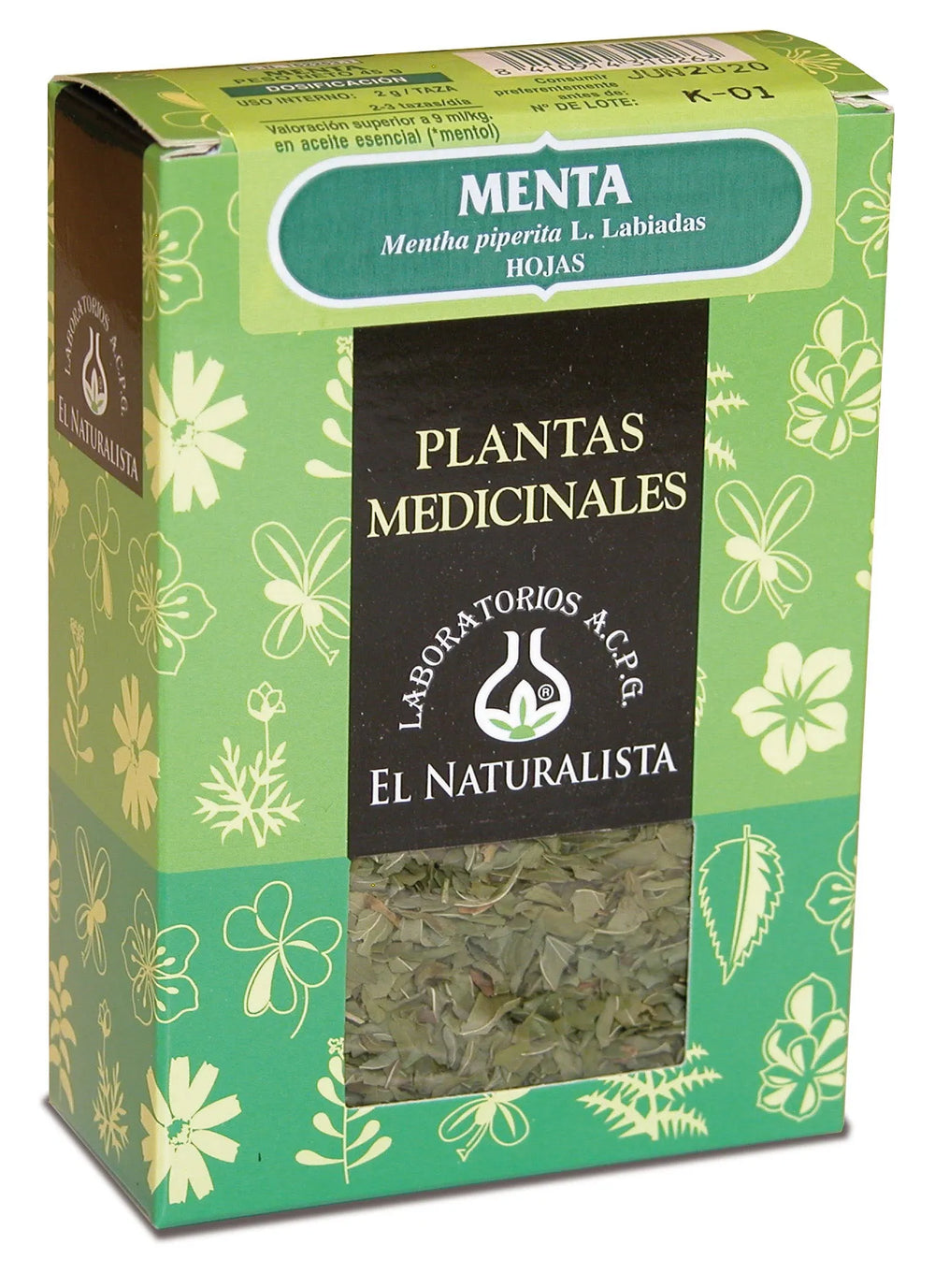 EL Natural Menta Piperita 45 g Trociscos