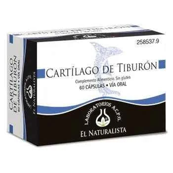 EL Natural Cartilago De Tiburon 500 Mg X 60 Caps
