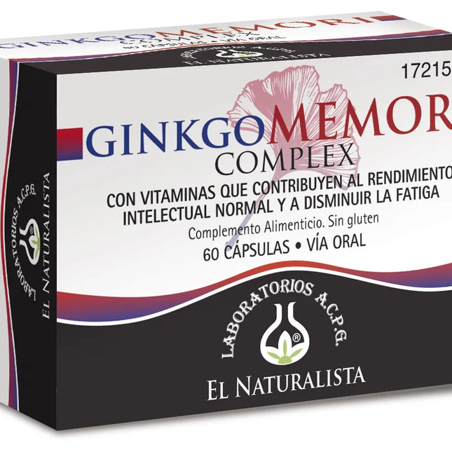 EL Natural Ginkgomemori Complex 60 Caps