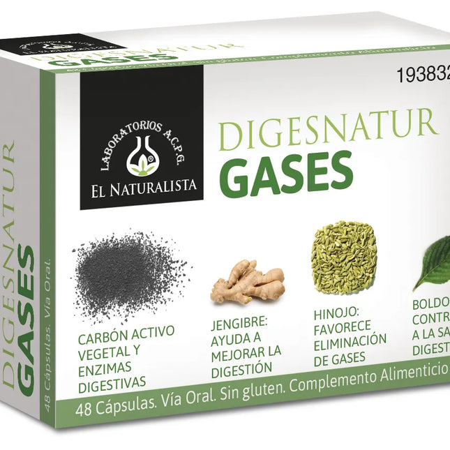 EL Natural Digesnatur Gases 650 Mg X 48 Caps