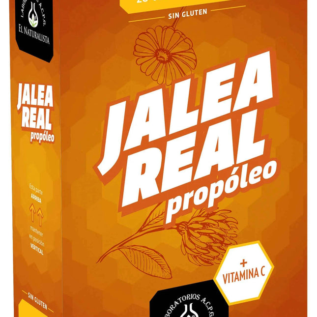 EL Natural Jalea Real Adultos Con Propoleo 20 Viales Abre Fac