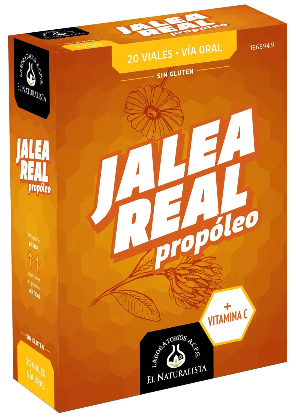 EL Natural Jalea Real Adultos Con Propoleo 20 Viales Abre Fac