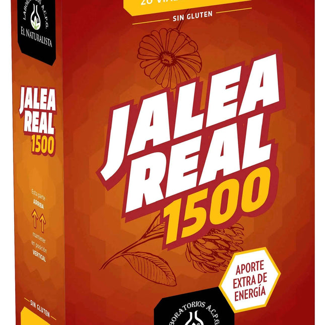 EL Natural Jalea Real 1500 20 Viales Abre Facil