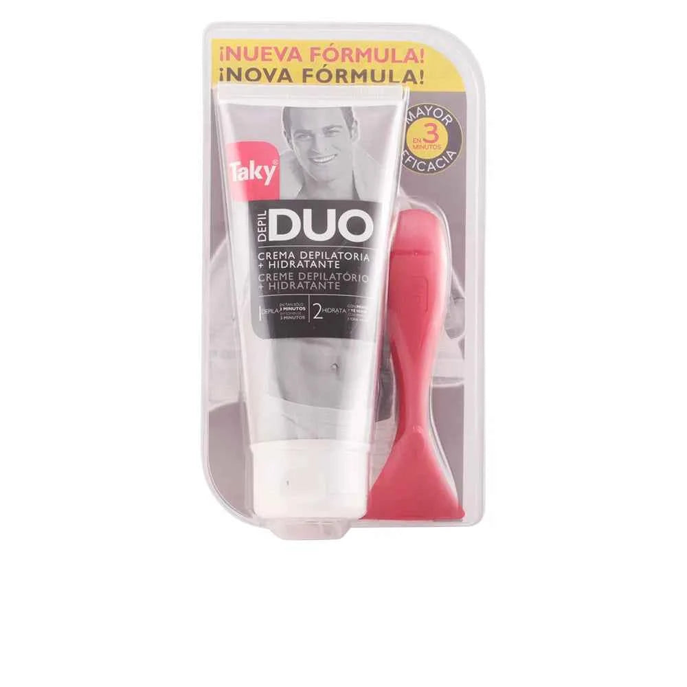 TAKY Man Duo Crema Depilatoria Hidratante 3 Minutos for Men, 200 ml
