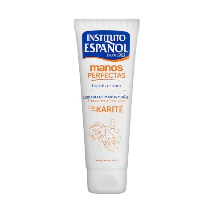 Instituto Español Hands – Cream With Karite Unisex, 75 ml