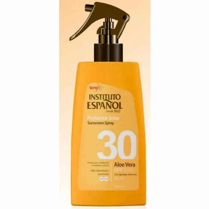 Instituto Español Sunscreen – Spray Aloe Vera Spf30 Unisex, 300 ml