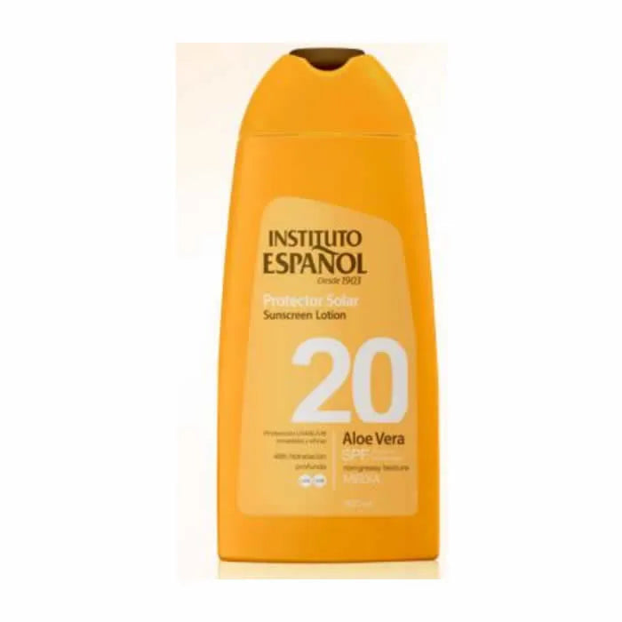 Instituto Español Sunscreen – Lotion Aloe Vera Spf20 Unisex, 300 ml