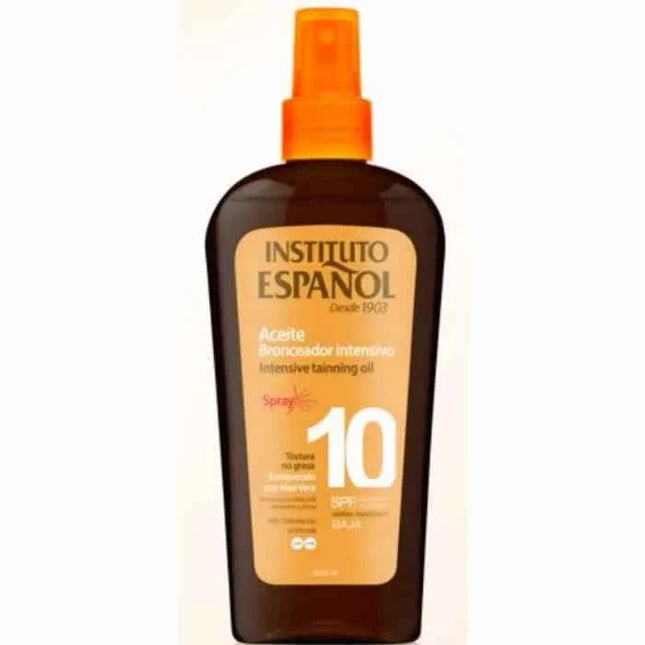 Instituto Español Intensive Tainning Oil Spf10 – Spray Unisex, 250 ml