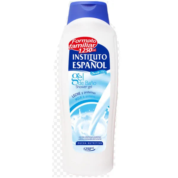 Instituto Español Milk And Proteins Shower – Gel Unisex, 1250 ml