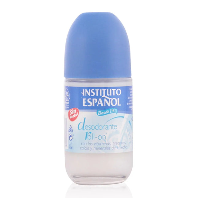 Instituto Español Milk And Vitamins – Deodorant Roll On Unisex, 75 ml