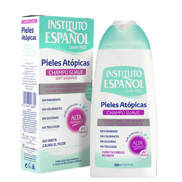 Instituto Español Atopic Skin Soft – Shampoo Unisex, 300 ml
