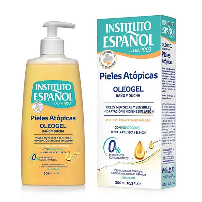 Instituto Español Atopic Skin Bath And Shower Oleo – gel Unisex, 300 ml