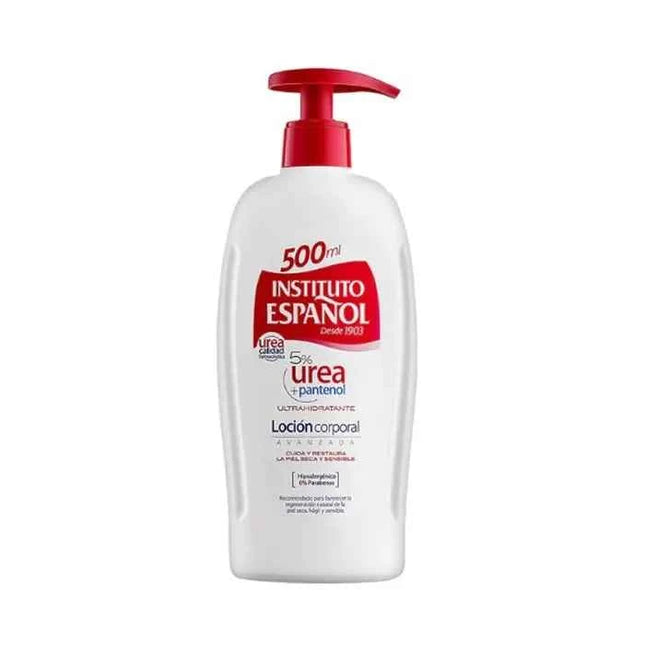Instituto Español Urea + Pantenol Body – Lotion Unisex, 500 ml