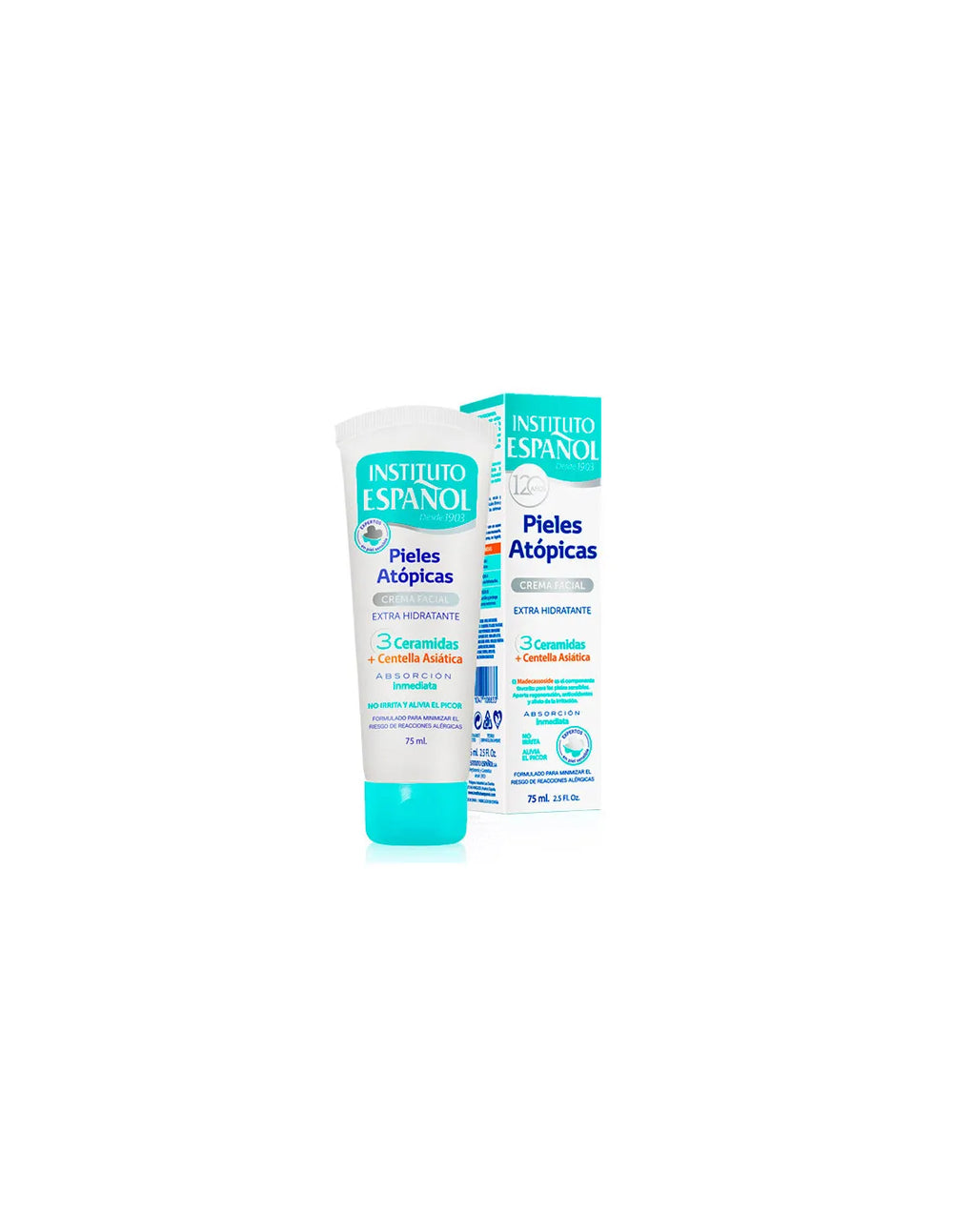 Instituto Español Pieles Atopica Crema Facial Unisex, 75 ml