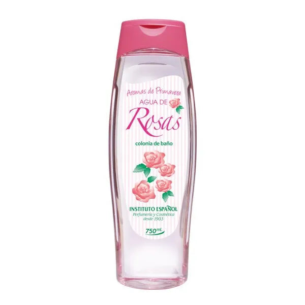 Instituto Español Agua De Rosas – Eau de Cologne Unisex, 750 ml