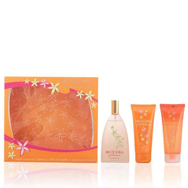 AIRE DE Sevilla Primavera – Eau de Toilette for Women Spray 150 ml, Set 3 Pieces