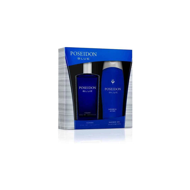 Instituto Español Poseidon Blue Man – Eau de Toilette for Men Spray 100 ml Sets