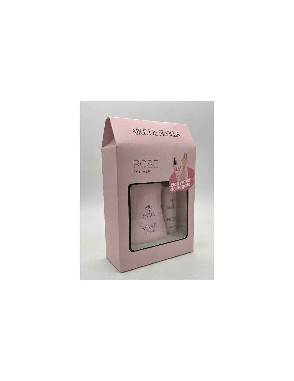 Instituto Español Aire De Sevilla Rose For Her – Eau de Toilette for Women Spray 100 ml Body Mist 50 ml Ts
