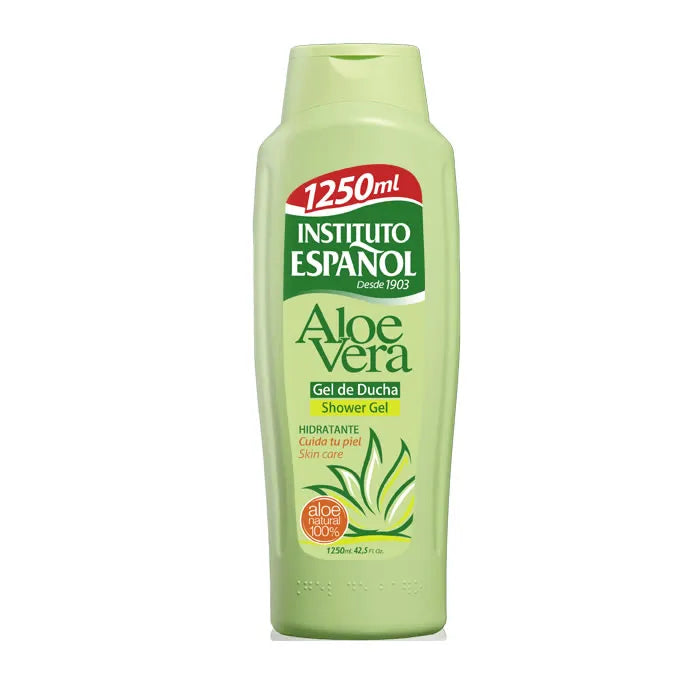 Instituto Español Aloe Vera Shower – Gel Unisex, 1250 ml