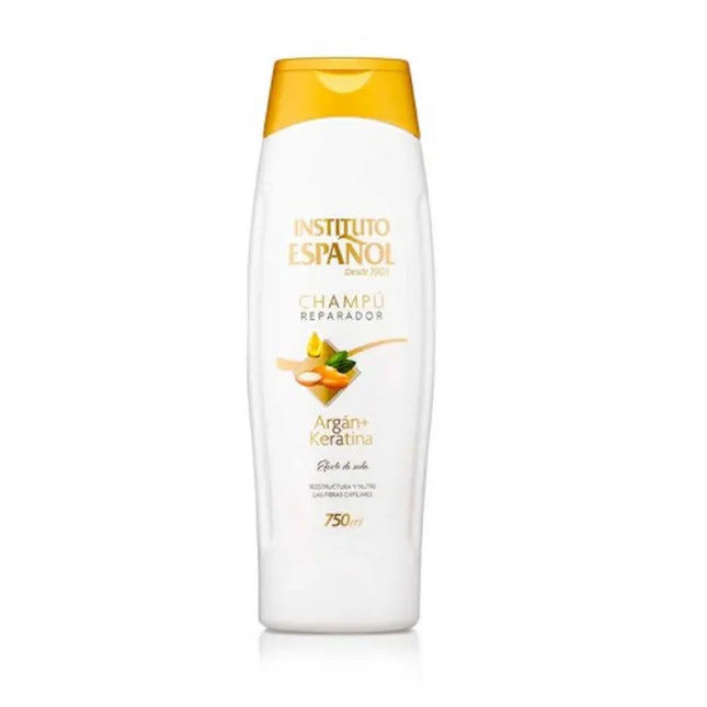 Instituto Español Argan + Keratin Repairing – Shampoo Unisex, 750 ml