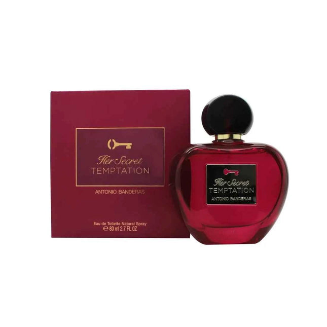 PUIG A Banderas Her Secret Temptation – Eau de Toilette for Women Spray, 80 ml
