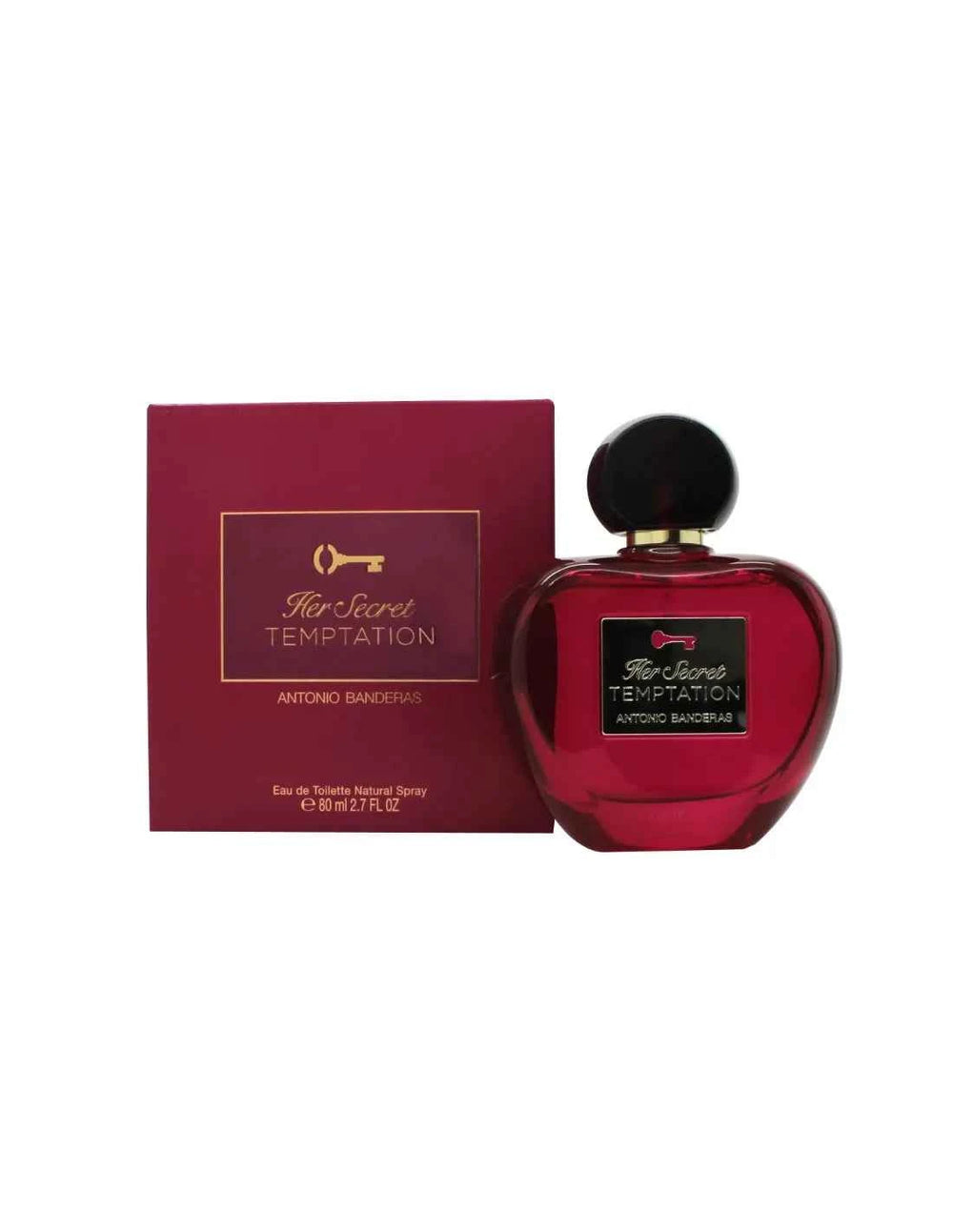 PUIG A Banderas Her Secret Temptation – Eau de Toilette for Women Spray, 80 ml