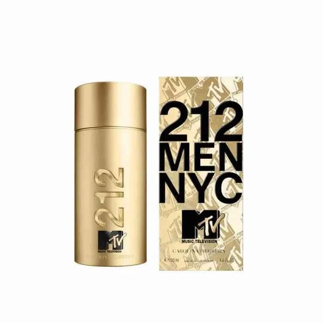 Carolina Herrera 212 Men MTV – Eau de Toilette for Men Spray 100 ml Limited Edition