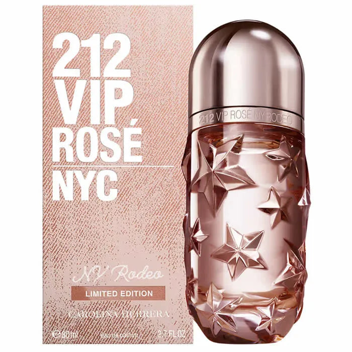 Carolina Herrera 212 Vip Rosé Ny Rodeo – Eau de Parfum for Women Spray 100 ml Limited Edition