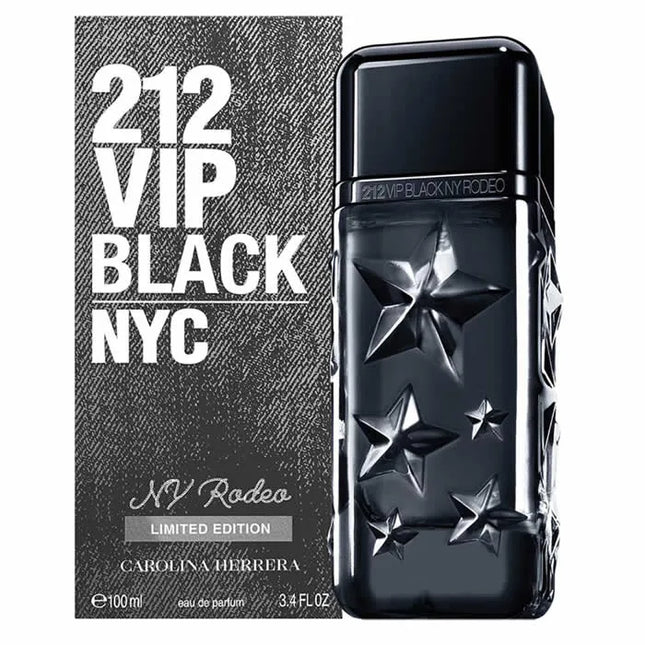 Carolina Herrera 212 Vip Black Ny Rodeo – Eau de Parfum for Men Spray 100 ml Limited Edition