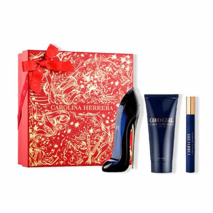Carolina Herrera Good Girl – Eau de Parfum for Women Spray 80 ml, Set 3 Pieces