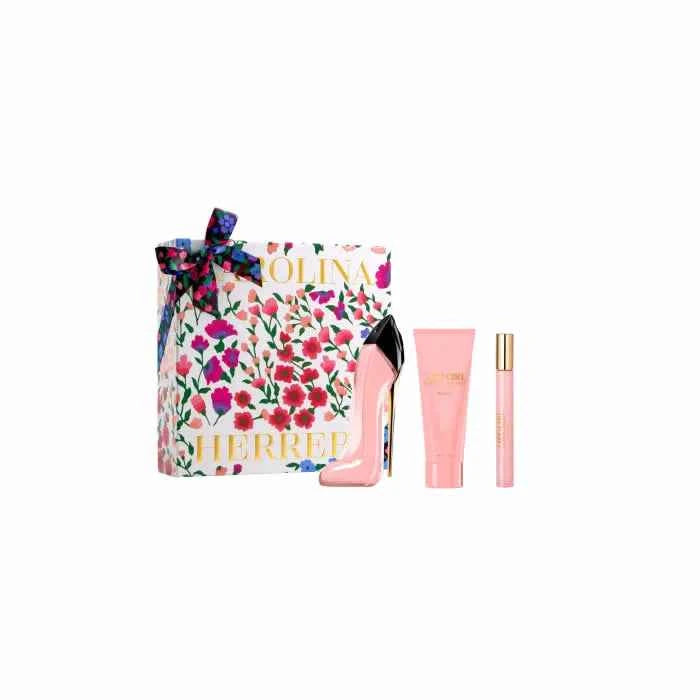 Carolina Herrera Good Girl Blush – Eau de Parfum for Women Spray 80 ml, Set 3 Pieces