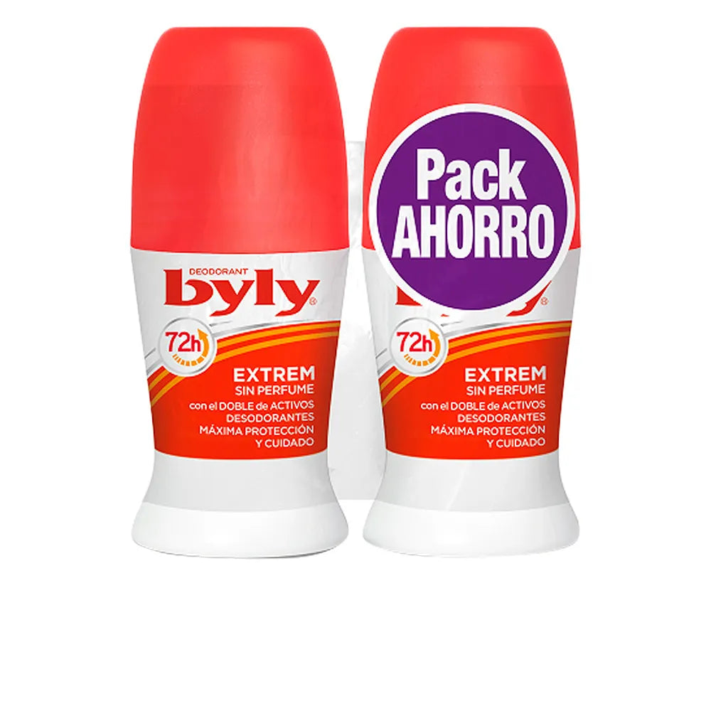 BYLY Extrem Roll On – Deodorant Unisex, 2x50 ml