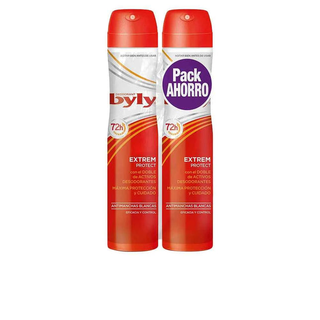 BYLY Extrem 72h – Deodorant Spray Unisex, 2 x 200 ml