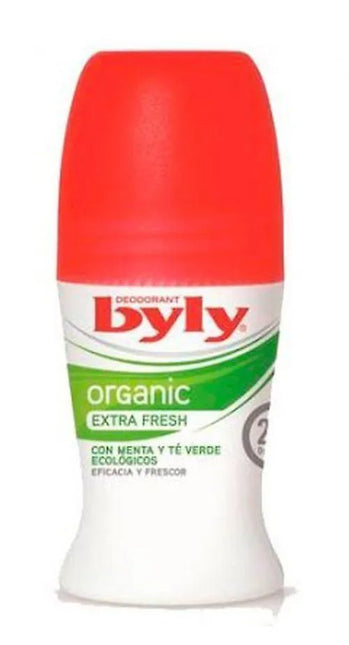BYLY Organic Max Desodorante Roll-On Unisex, 100 ml