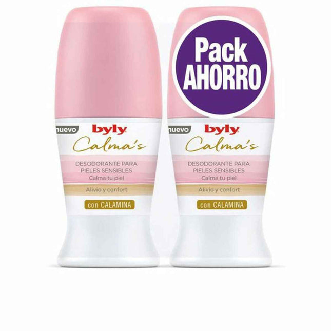 BYLY Sensitive Calma Desodorante Roll-On Pack Unisex, 2 X 50 ml