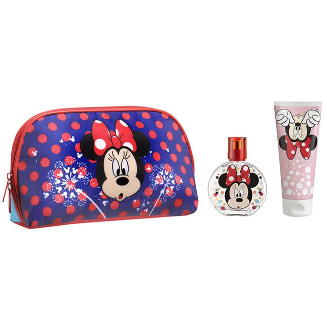 Disney Minnie – Eau de Toilette Unisex Spray 50 ml, Set 3 Pieces