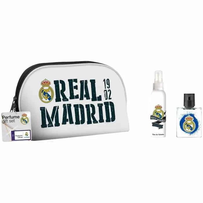 REAL Madrid Eau de Toilette for Men – Spray 50 ml, Set 3 Pieces