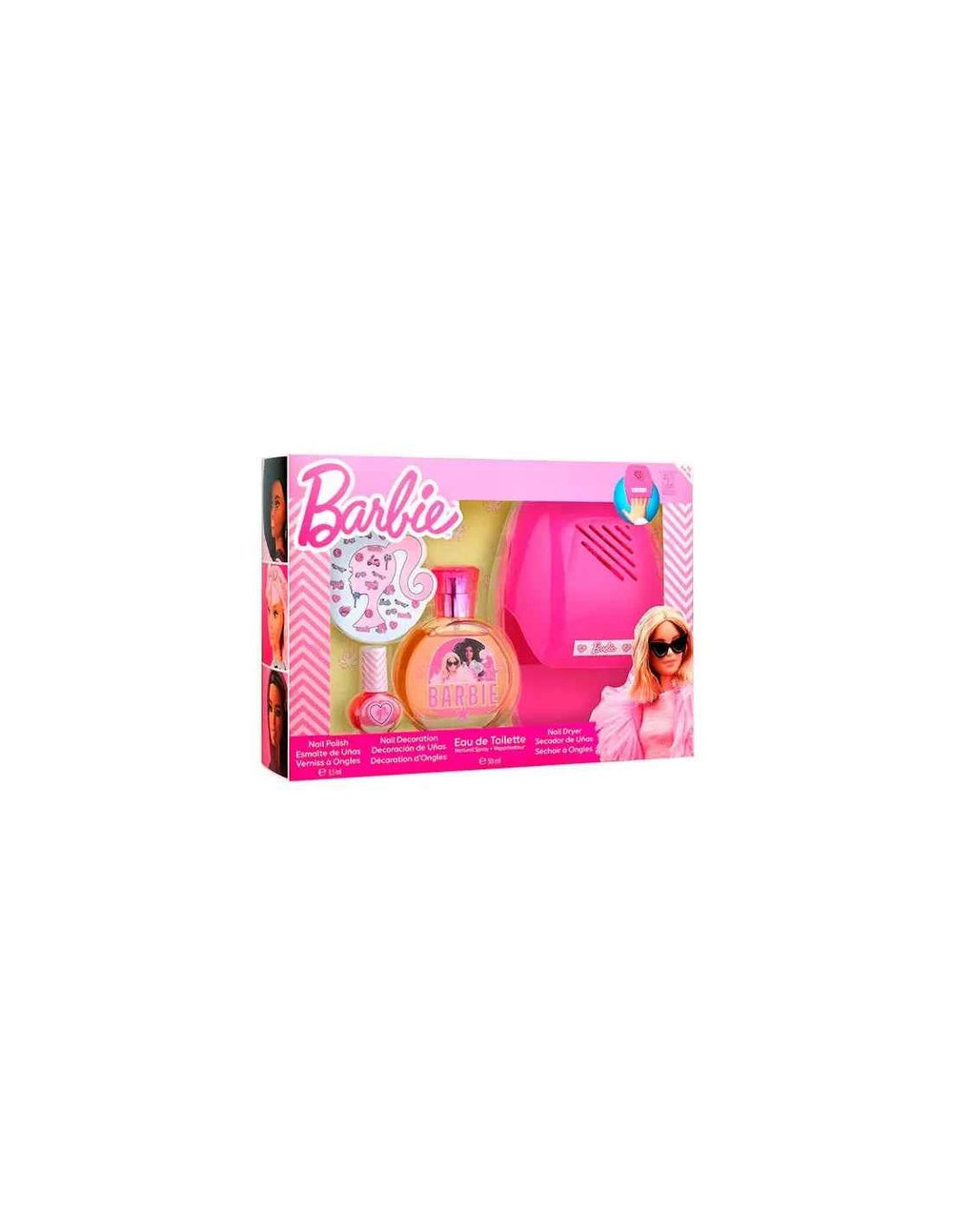 Cartoon Air-Val Barbie Set – Eau de Toilette Unisex 50 Kit Manicura